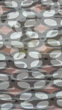 Soyut hareket desenli fütüristik video üretimi için dinamik dijital arkaplan