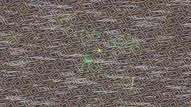 Soyut hareket desenli fütüristik video üretimi için dinamik dijital arkaplan