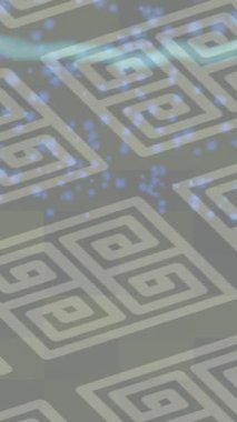 Benzersiz dijital animasyon tarzı grafikleri olan yaratıcı ortam tasarımı için yenilikçi hareket dokusu