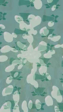 Soyut hareket desenli fütüristik video üretimi için dinamik dijital arkaplan