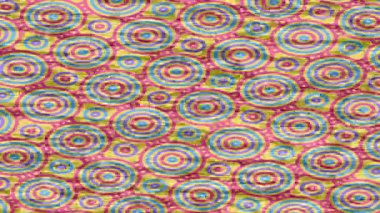 Benzersiz video giriş tasarımı projeleri için detaylı yüzey kalıbı film animasyon stili grafik girişi