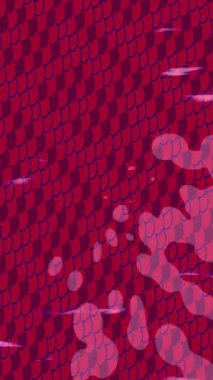 Soyut hareket desenli fütüristik video üretimi için dinamik dijital arkaplan