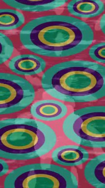 Soyut hareket desenli fütüristik video üretimi için dinamik dijital arkaplan