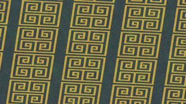 Benzersiz video giriş tasarımı projeleri için detaylı yüzey kalıbı film animasyon stili grafik girişi