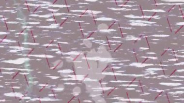 Yaratıcı video düzenleme film arkaplan tasarımı için minimalist organik hareket grafikleri