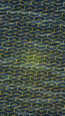 Benzersiz dijital animasyon tarzı grafikleri olan yaratıcı ortam tasarımı için yenilikçi hareket dokusu