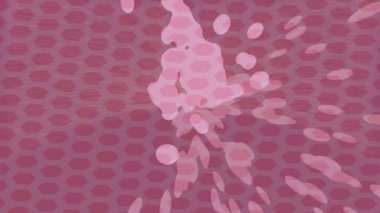 Organik desenli yüzey giriş stili video film sanatı ile soyut arkaplan tasarımı