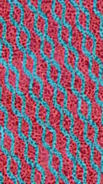 Soyut hareket desenli fütüristik video üretimi için dinamik dijital arkaplan