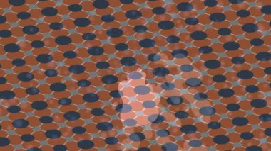 Dijital doku yüzey tasarım biçimi ile modern video animasyonu için gelişmiş hareket grafikleri