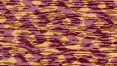 Benzersiz dijital animasyon tarzı grafikleri olan yaratıcı ortam tasarımı için yenilikçi hareket dokusu