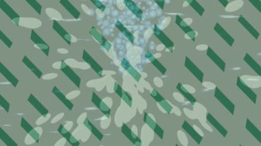 Benzersiz video giriş tasarımı projeleri için detaylı yüzey kalıbı film animasyon stili grafik girişi