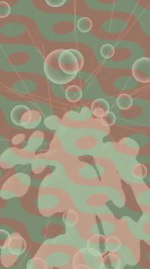 Soyut hareket desenli fütüristik video üretimi için dinamik dijital arkaplan