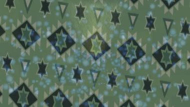 Lüks hareket projeleri için soyut tasarım stili animasyonu olan üst düzey dijital doku