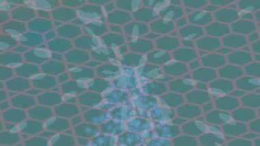 Benzersiz dijital hareket grafiklerine sahip yaratıcı sinematik projeler için yumuşak animasyon yüzeyi