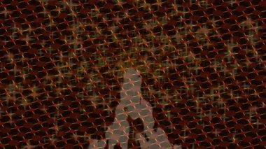 Dijital doku yüzey tasarım biçimi ile modern video animasyonu için gelişmiş hareket grafikleri