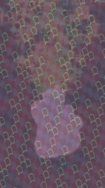 Yaratıcı video düzenleme film arkaplan tasarımı için minimalist organik hareket grafikleri