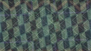 Modern medya üretimi için fütüristik dijital soyut doku sinematik tarz hareketli grafik ögesi