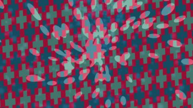 Benzersiz dijital animasyon tarzı grafikleri olan yaratıcı ortam tasarımı için yenilikçi hareket dokusu