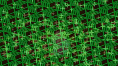 Modern medya üretimi için fütüristik dijital soyut doku sinematik tarz hareketli grafik ögesi