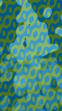 Soyut hareket desenli fütüristik video üretimi için dinamik dijital arkaplan