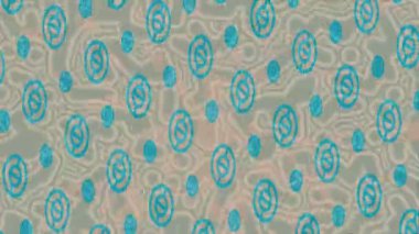 Modern medya üretimi için fütüristik dijital soyut doku sinematik tarz hareketli grafik ögesi