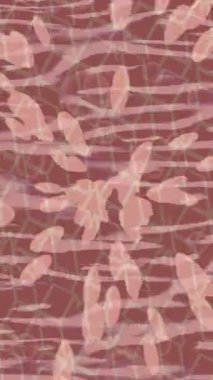 Organik desenli yüzey giriş stili video film sanatı ile soyut arkaplan tasarımı