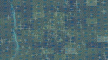 Benzersiz dijital animasyon tarzı grafikleri olan yaratıcı ortam tasarımı için yenilikçi hareket dokusu