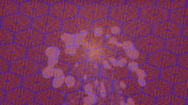 Lüks hareket projeleri için soyut tasarım stili animasyonu olan üst düzey dijital doku