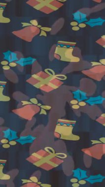 Benzersiz video giriş tasarımı projeleri için detaylı yüzey kalıbı film animasyon stili grafik girişi