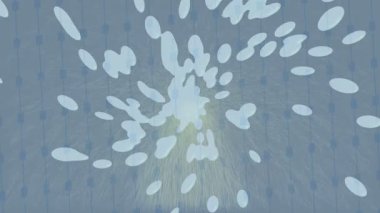 Benzersiz video giriş tasarımı projeleri için detaylı yüzey kalıbı film animasyon stili grafik girişi