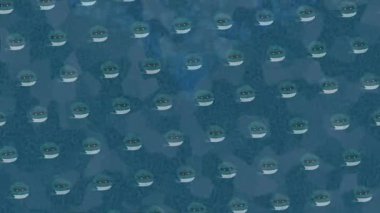 Estetik doku arkaplan tasarımı renkli hareket grafikleri ile moda film giriş profosyoneli