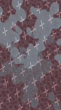 Benzersiz hareket dokusu tasarım sanatı ile profesyonel video düzenleme için modern soyut grafikler