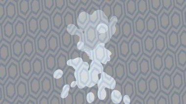 Organik desenli yüzey giriş stili video film sanatı ile soyut arkaplan tasarımı