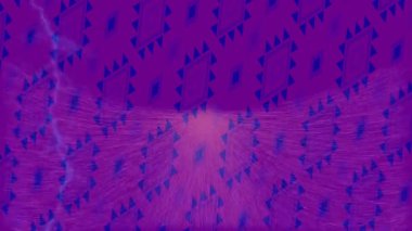 Benzersiz dijital animasyon tarzı grafikleri olan yaratıcı ortam tasarımı için yenilikçi hareket dokusu