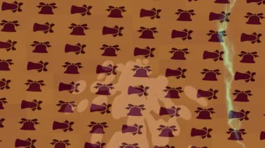 Benzersiz video giriş tasarımı projeleri için detaylı yüzey kalıbı film animasyon stili grafik girişi