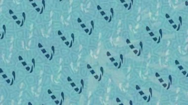 Lüks hareket projeleri için soyut tasarım stili animasyonu olan üst düzey dijital doku