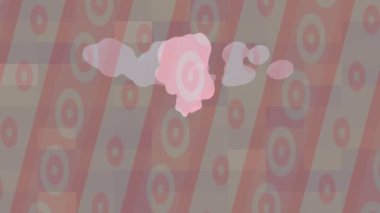 Lüks hareket projeleri için soyut tasarım stili animasyonu olan üst düzey dijital doku