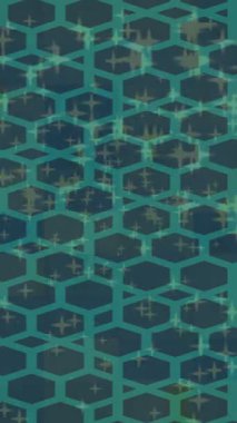 Benzersiz hareket grafikleri tasarım sanatına sahip yaratıcı film üretimi için özet bir arkaplan