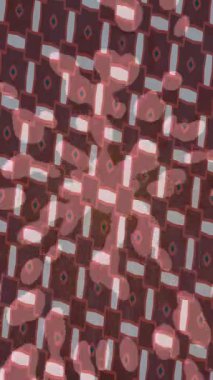 Benzersiz video giriş tasarımı projeleri için detaylı yüzey kalıbı film animasyon stili grafik girişi