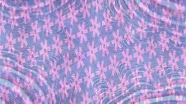 Benzersiz dijital animasyon tarzı grafikleri olan yaratıcı ortam tasarımı için yenilikçi hareket dokusu