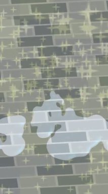 Organik desenli yüzey giriş stili video film sanatı ile soyut arkaplan tasarımı