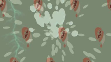 Yaratıcı video düzenleme film tasarımı için benzersiz hareket grafikleri biçimi giriş hareketi video pro