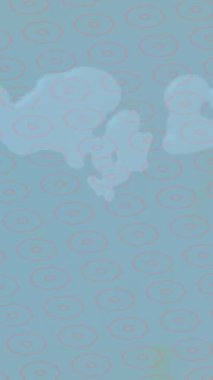 Soyut hareket desenli fütüristik video üretimi için dinamik dijital arkaplan