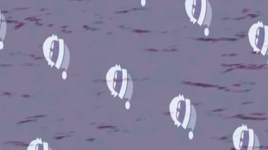 Organik desenli yüzey giriş stili video film sanatı ile soyut arkaplan tasarımı