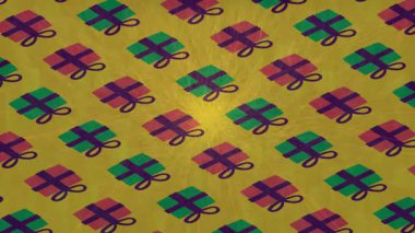 Lüks hareket projeleri için soyut tasarım stili animasyonu olan üst düzey dijital doku