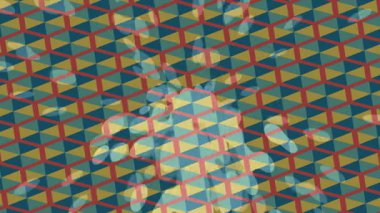 Benzersiz hareket dokusu tasarım sanatı ile profesyonel video düzenleme için modern soyut grafikler