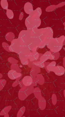 Benzersiz dijital animasyon tarzı grafikleri olan yaratıcı ortam tasarımı için yenilikçi hareket dokusu