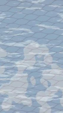 Benzersiz hareket dokusu tasarım sanatı ile profesyonel video düzenleme için modern soyut grafikler