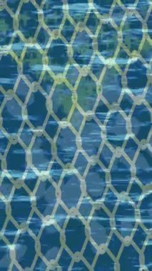 Benzersiz hareket grafikleri tasarım sanatına sahip yaratıcı film üretimi için özet bir arkaplan