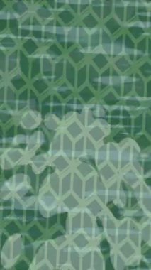 Soyut hareket desenli fütüristik video üretimi için dinamik dijital arkaplan